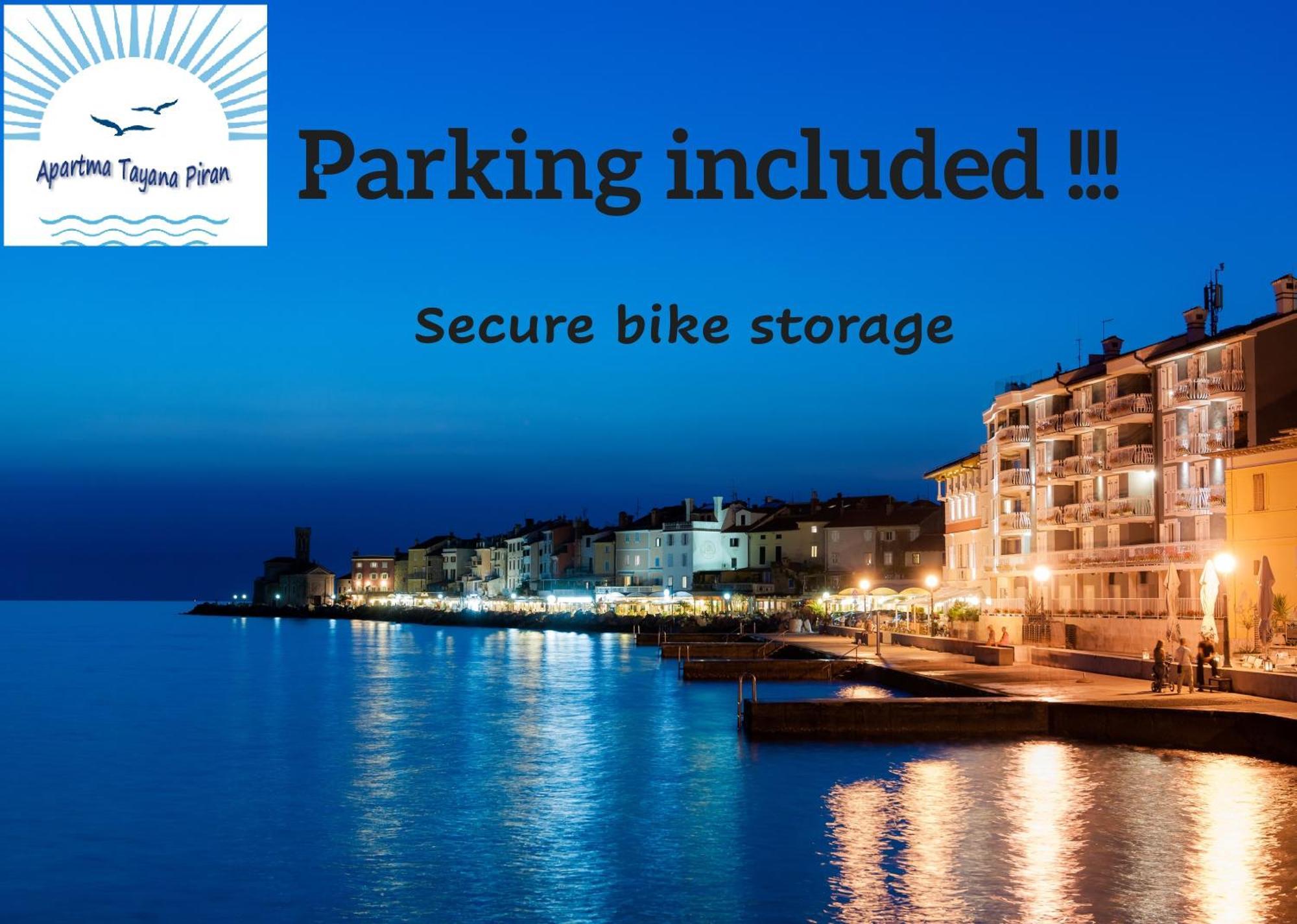 Apartma Tayana Piran - Parking Included !!! Экстерьер фото